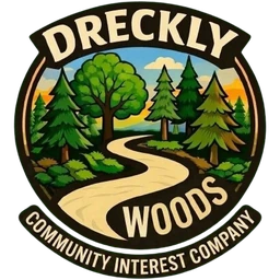 Dreckly Woods logo Dreckly Woods logo